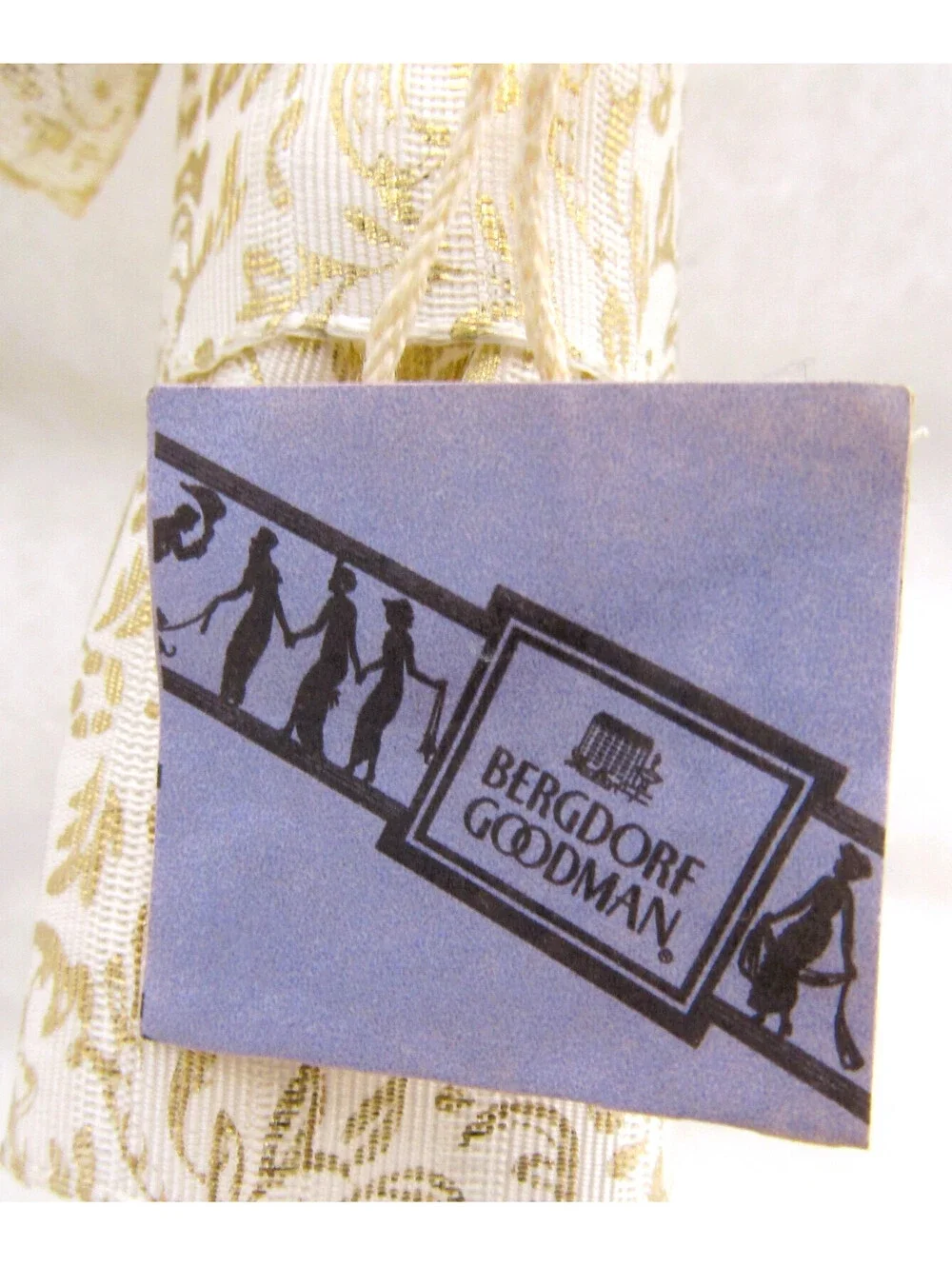 Bergdorf Goodman Tagged Italian Glass Christmas Ornament by Soffieria De Carlini